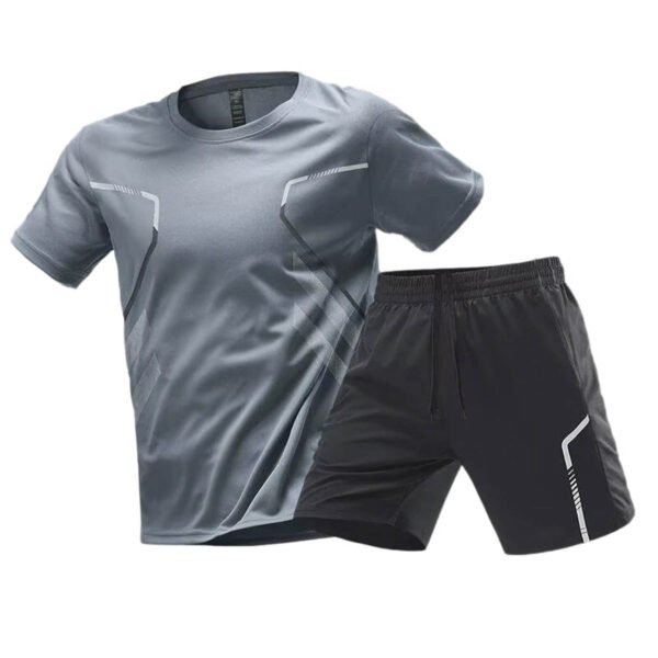 Men’s Athletic T-Shirt & Shorts Set