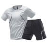 Men’s Athletic T-Shirt & Shorts Set