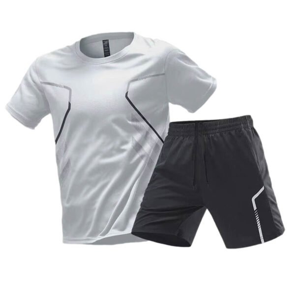 Men’s Athletic T-Shirt & Shorts Set