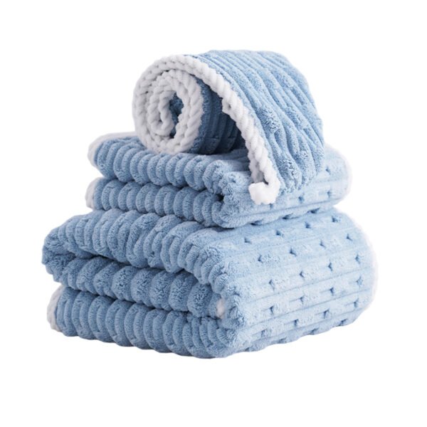 SKU_竹节绒天蓝色 Bamboo Cotton Towel