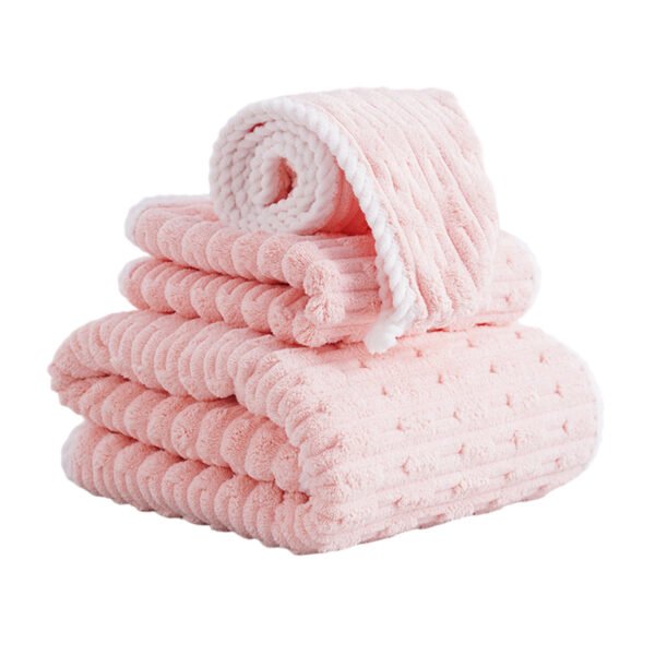 SKU_竹节绒珊瑚粉 Bamboo Cotton Towel