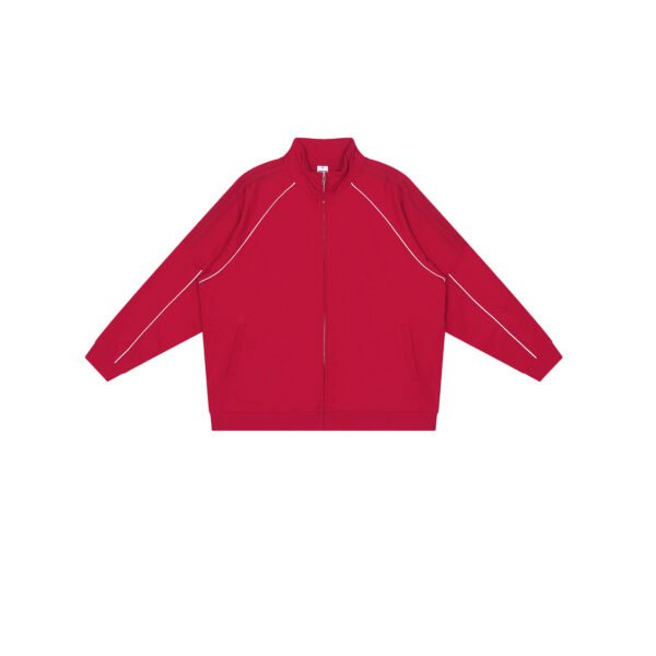 SKU_红色-上衣 Relaxed Fit Jacket & Pants Set