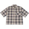 Casual Plaid Short-Sleeve Shirt