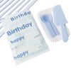 Alphabet Birthday Party Tableware Set