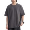 SKU图_深灰色 Men’s Cotton Short Sleeve T-Shirt