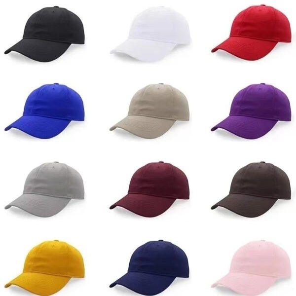 Adjustable Cotton Baseball Cap