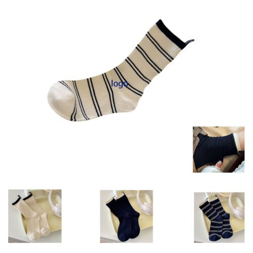Striped Cotton Socks