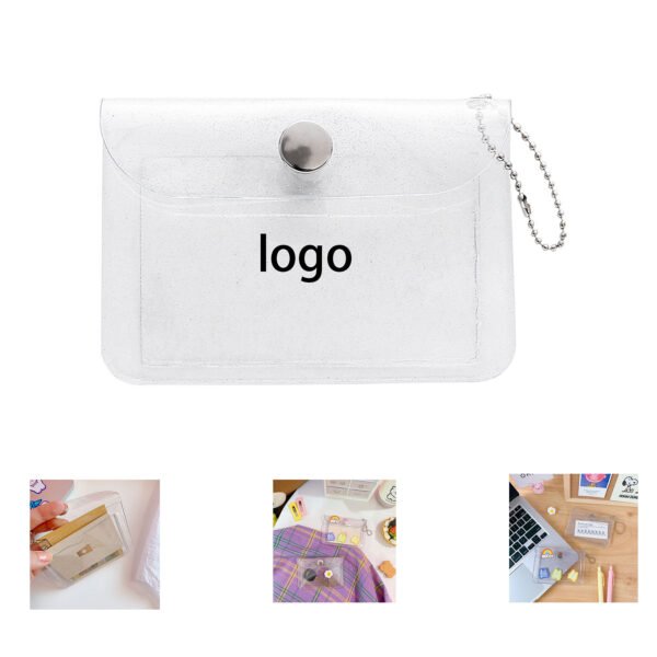 Glitter PVC Card Holder