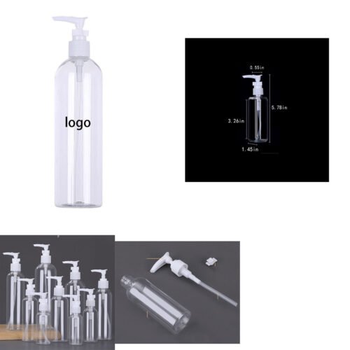 Clear PET Pump Bottle – Customizable