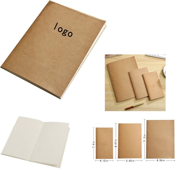 Kraft Paper Sewn Notebook