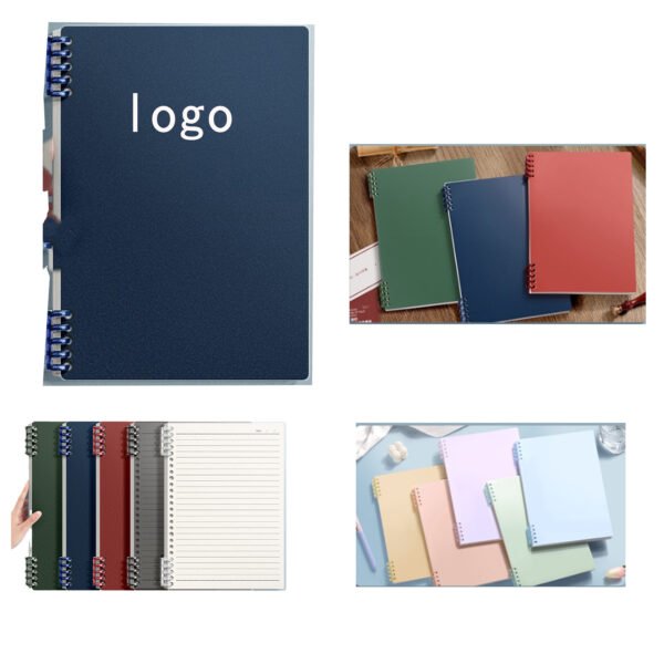 未标题-1 B5 Black & White Spiral Notebook