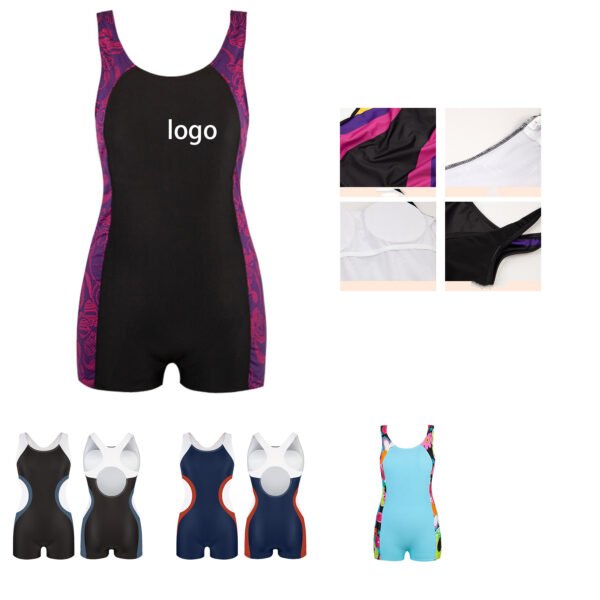 Competitive One-Piece Swimwear