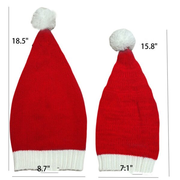 详情_002 Red Knitted Christmas Hat