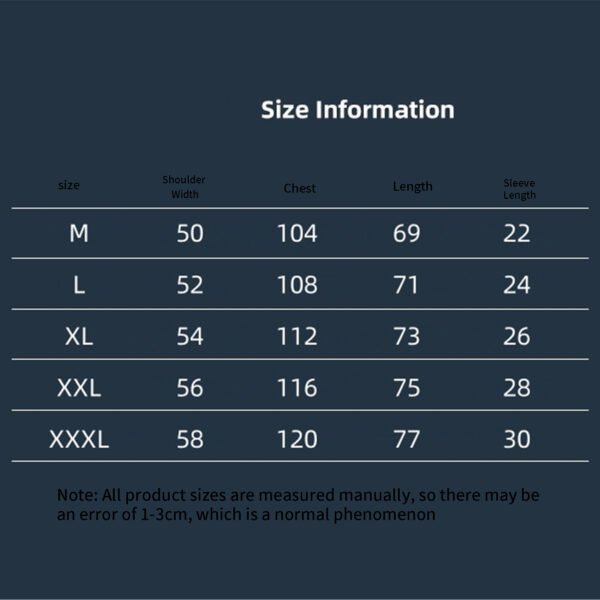 详情图片_05 Men’s Cotton Short Sleeve T-Shirt