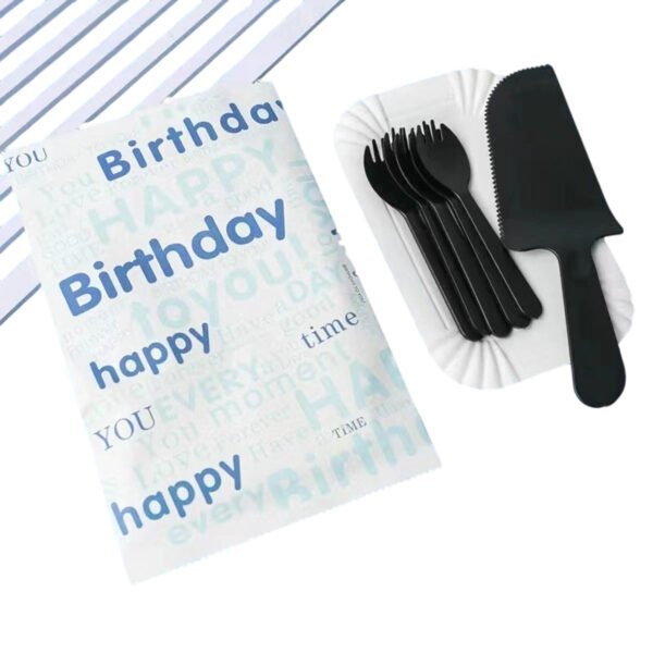 Alphabet Birthday Party Tableware Set